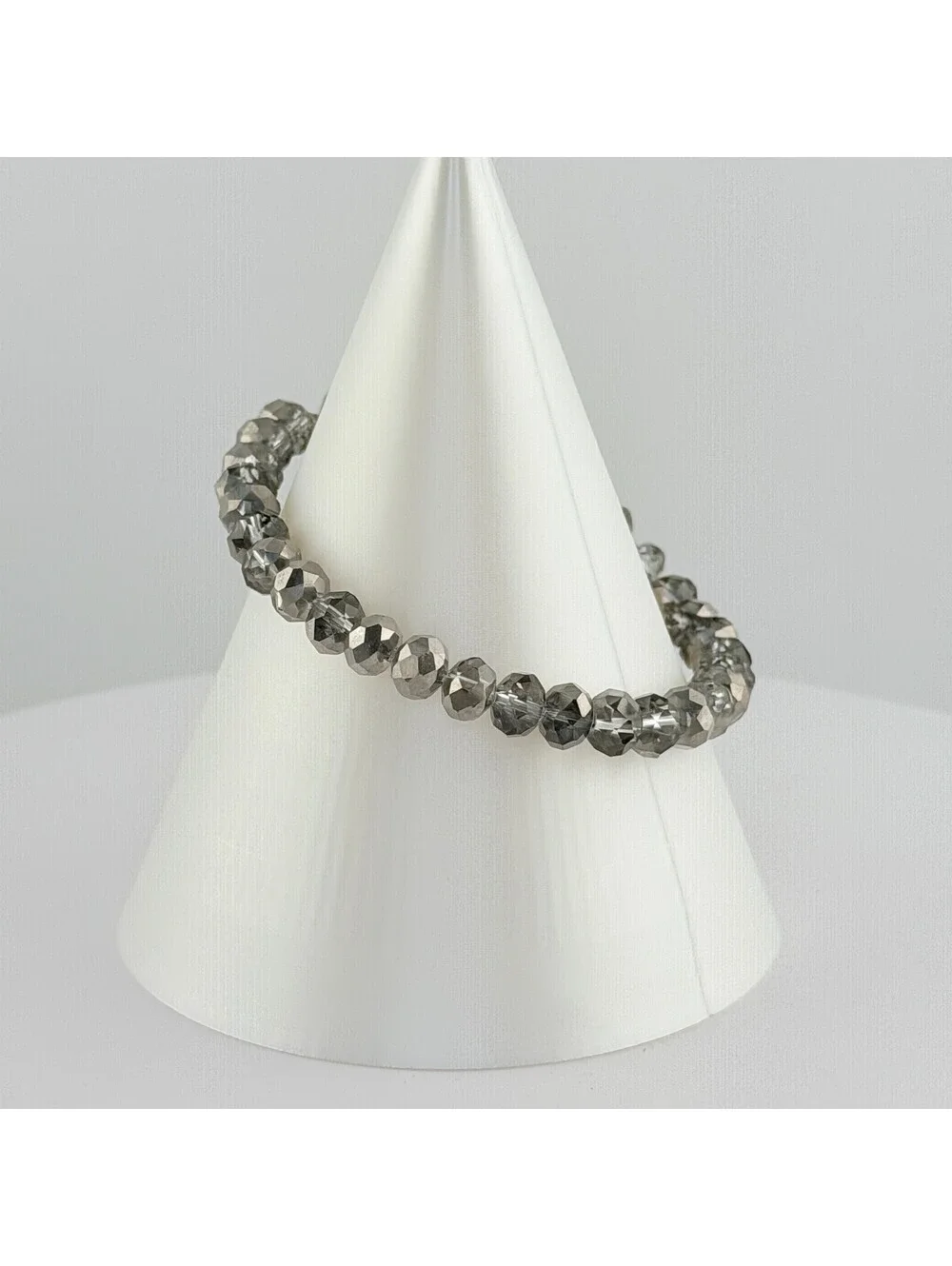Bomb Party Single Stack Druzy Bracelet - on Silver Plating #147